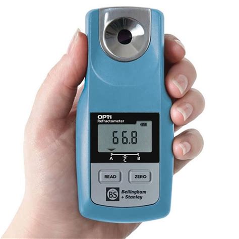 how to digital refractometer|digital hand held refractometer.